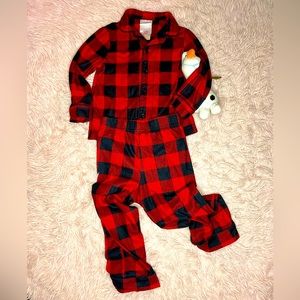 Toddler Red Buffalo Check Pajama Set by Wondershop @ Target